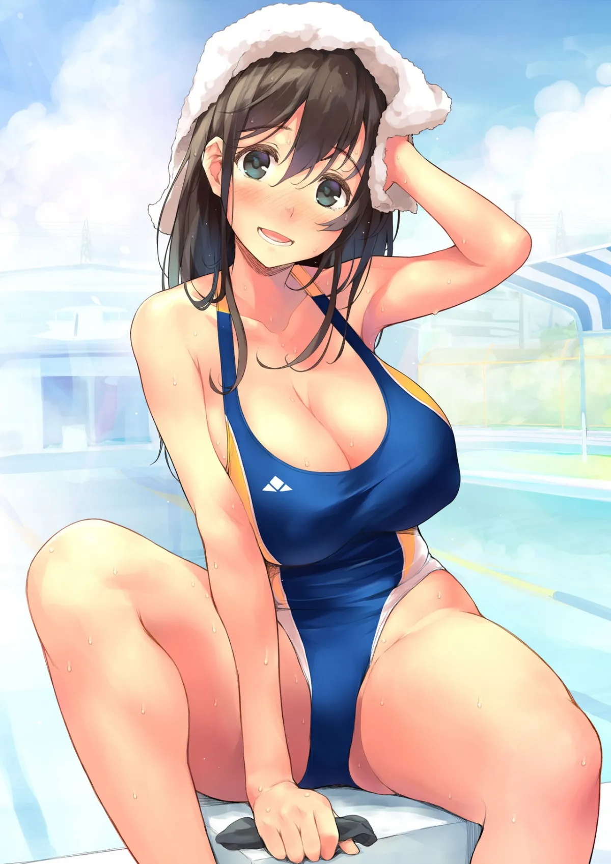 HentaiVN.net - Ảnh 25 - Cô Giáo Thảo Của CLB Bơi [Gokuusu Mizugi de Okasaretagari ga Kakusenai] - Vol 1