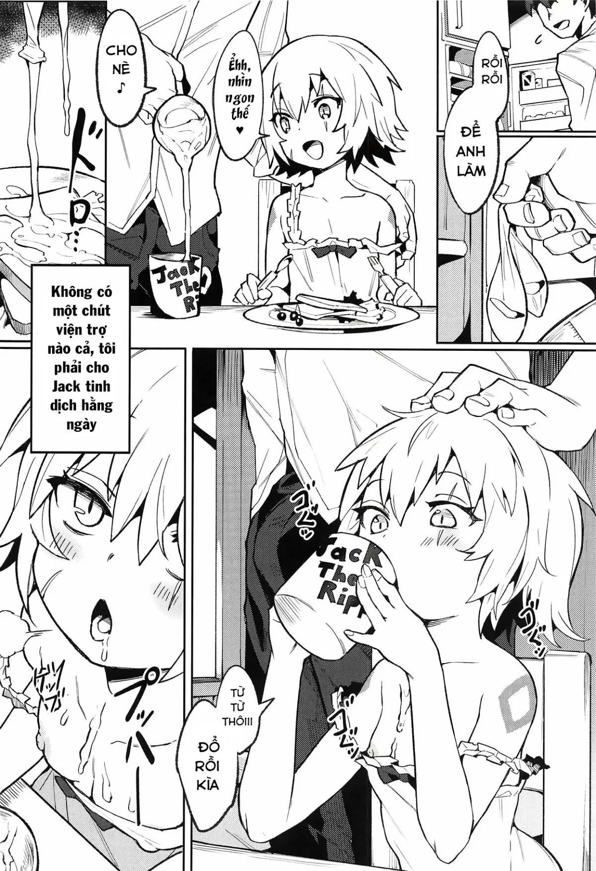 HentaiVN.net - Ảnh 10 - Master yếu đuối tiếp mana solo cho siêu loli [Backup no Nai Jakushou Master no Maryoku Shien | ックアップのない弱小マスターの魔力支援] - Oneshot - FIX