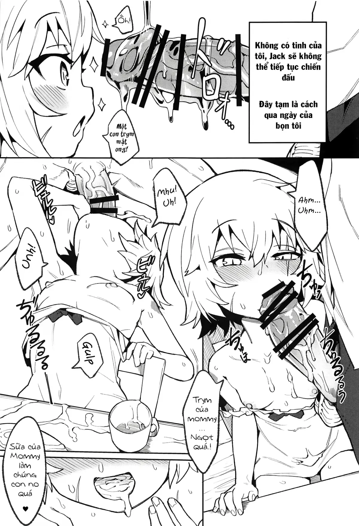 HentaiVN.net - Ảnh 11 - Master yếu đuối tiếp mana solo cho siêu loli [Backup no Nai Jakushou Master no Maryoku Shien | ックアップのない弱小マスターの魔力支援] - Oneshot - FIX