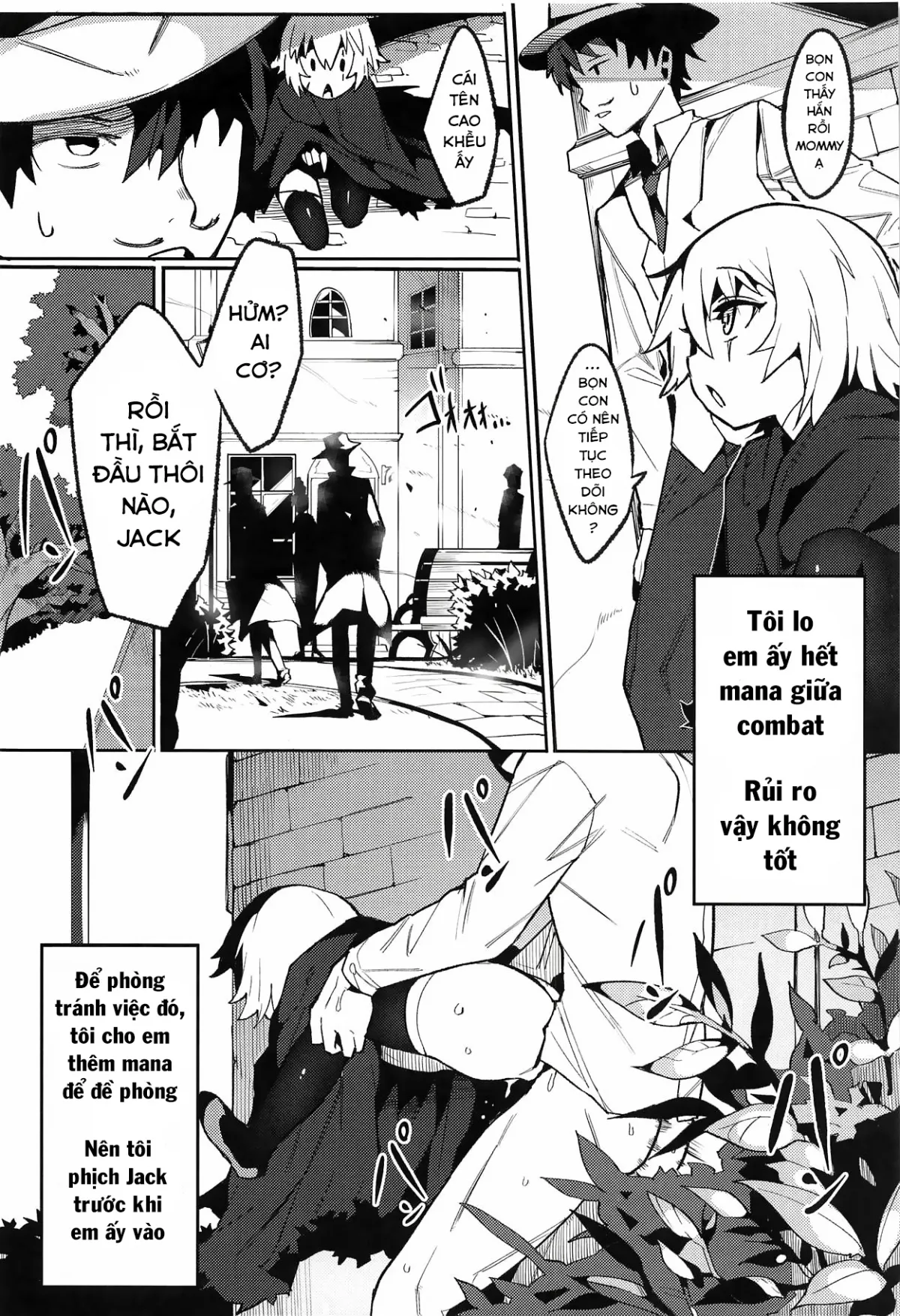 HentaiVN.net - Ảnh 12 - Master yếu đuối tiếp mana solo cho siêu loli [Backup no Nai Jakushou Master no Maryoku Shien | ックアップのない弱小マスターの魔力支援] - Oneshot - FIX