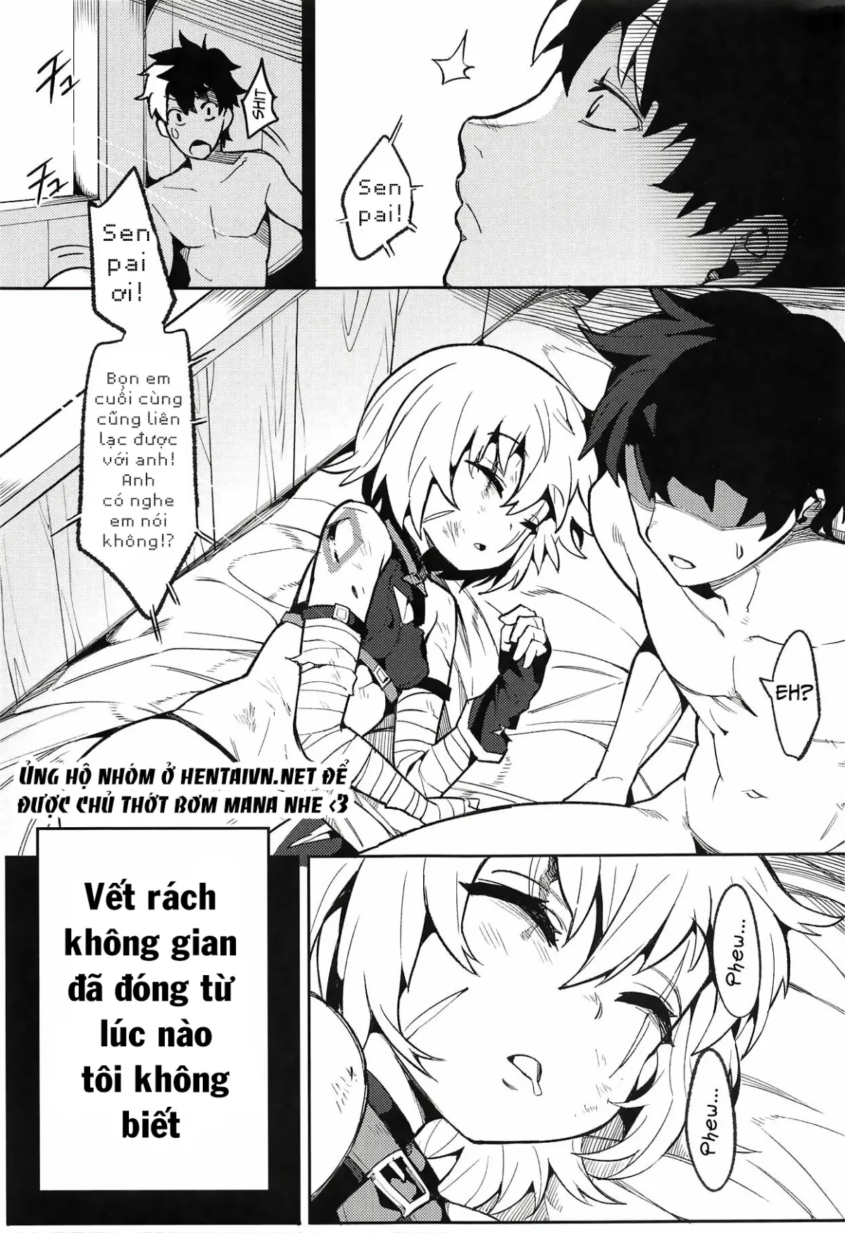 HentaiVN.net - Ảnh 25 - Master yếu đuối tiếp mana solo cho siêu loli [Backup no Nai Jakushou Master no Maryoku Shien | ックアップのない弱小マスターの魔力支援] - Oneshot - FIX