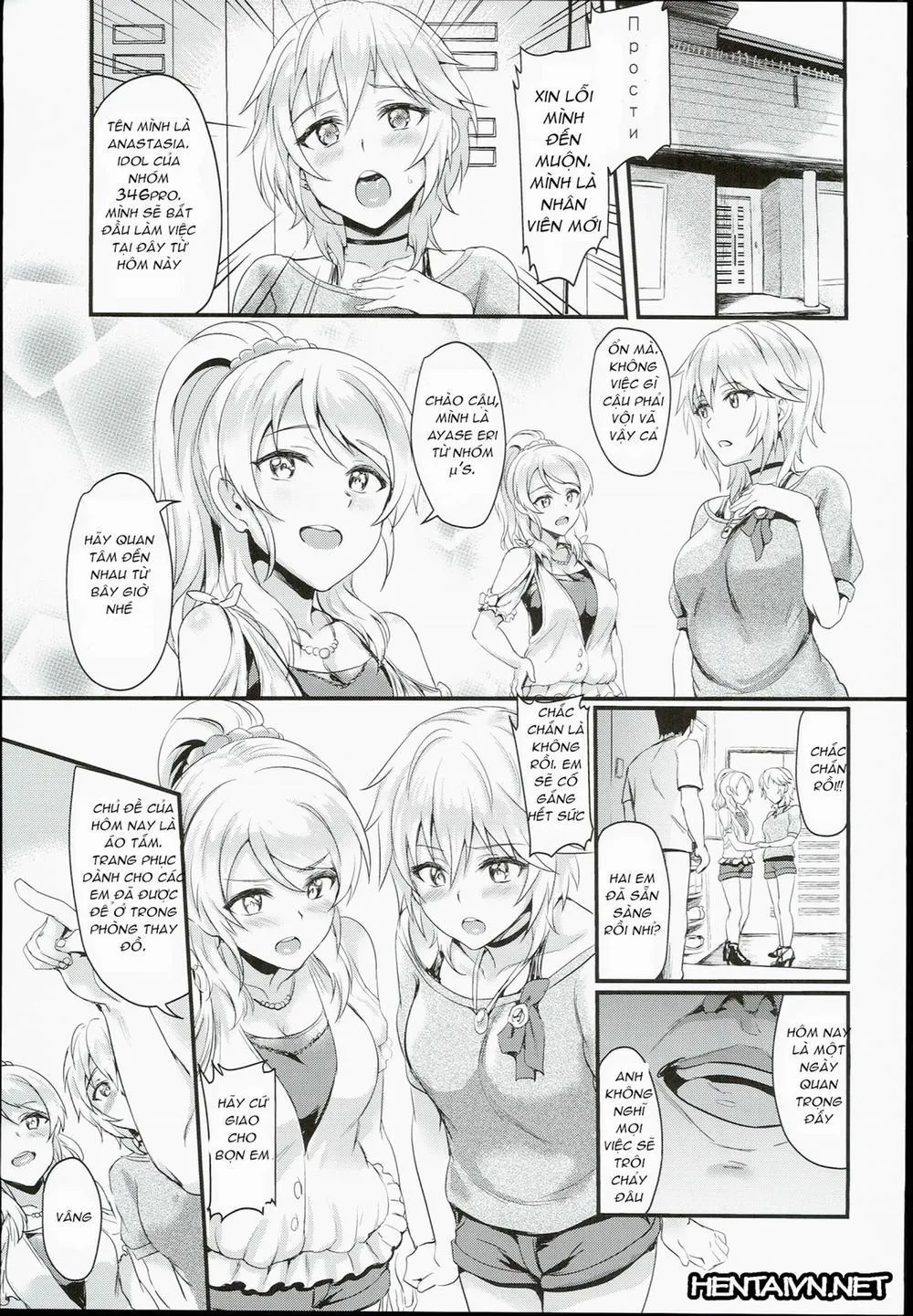 HentaiVN.net - Ảnh 3 - Russian Chaku Ero Pet Club (Love Live!, The Idolmaster) - Oneshot
