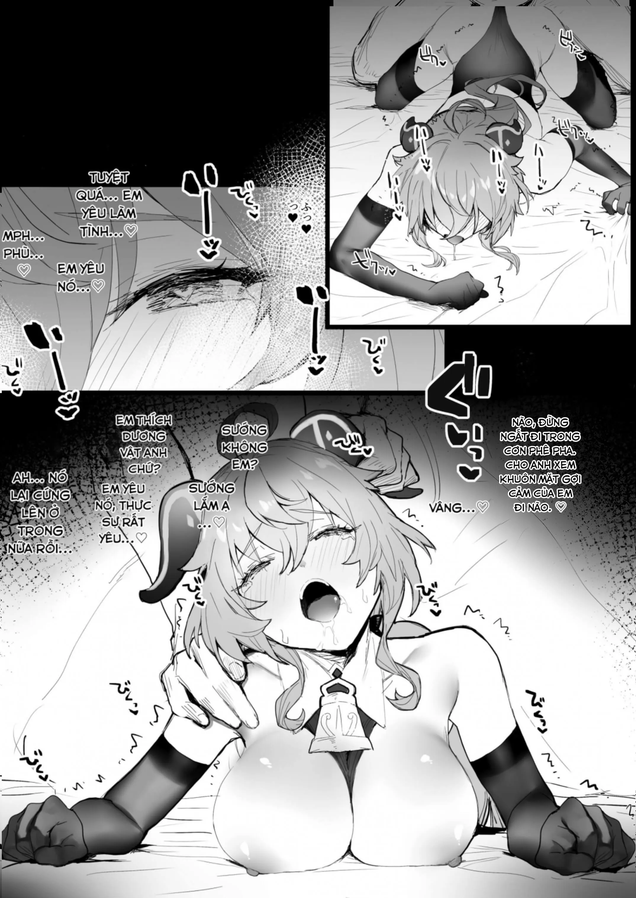 HentaiVN.net - Ảnh 8 - Lovey-dovey Without Overtime (Genshin Impact) [Ganyu-chan to Zangyou Nashi de Ichaicha Shitai] - Oneshot