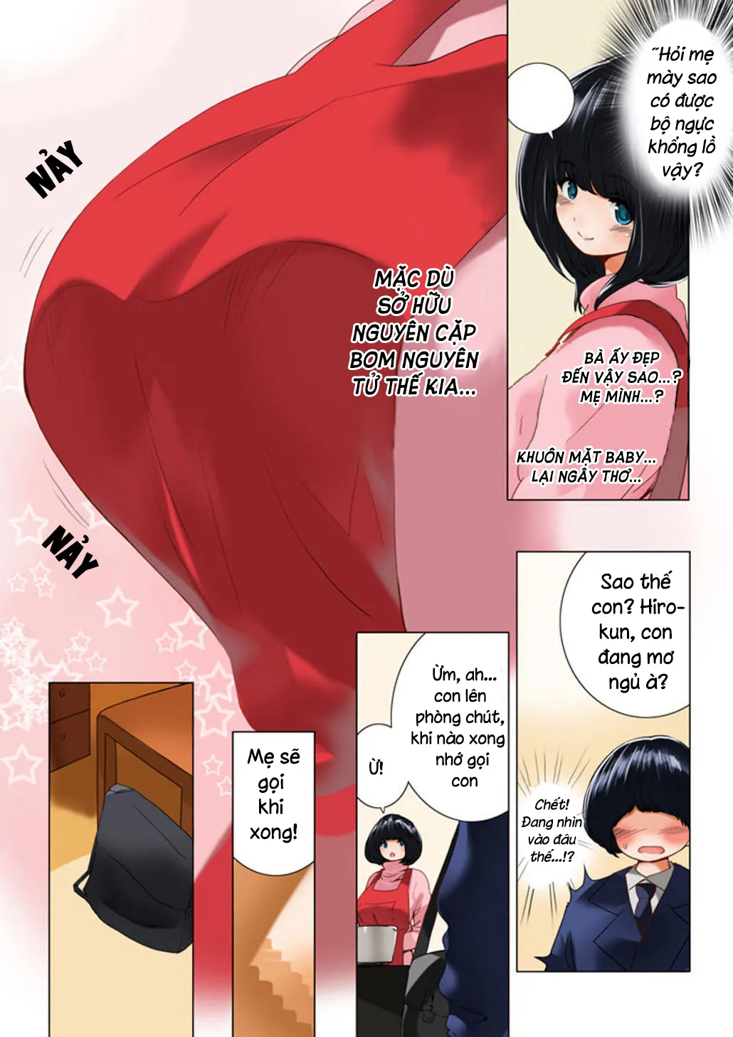 HentaiVN.net - Ảnh 13 - Omamagoto Hasegawa-san chi no Oyakokankei Ichiwame Haha to Oppai [おママごと 長谷川さんちの親子関係 一話目 「母とおっぱい」] - Chap 1