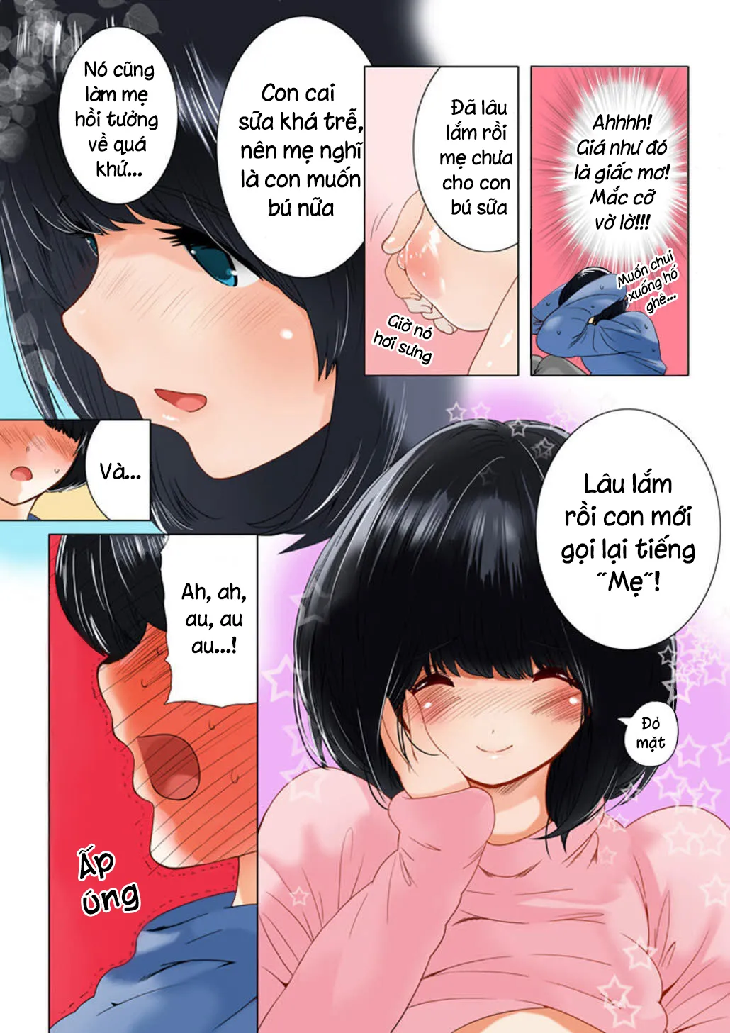 HentaiVN.net - Ảnh 20 - Omamagoto Hasegawa-san chi no Oyakokankei Ichiwame Haha to Oppai [おママごと 長谷川さんちの親子関係 一話目 「母とおっぱい」] - Chap 1