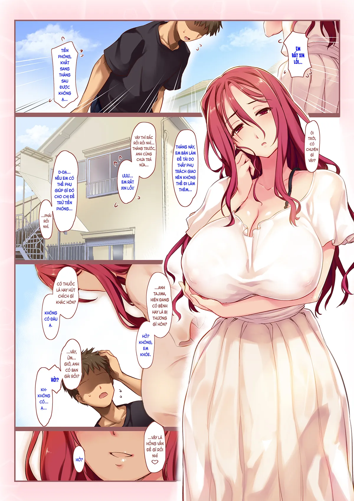 HentaiVN.net - Ảnh 4 - Chị chủ nhà là mộng ma (nguyên tác) [Succubus Landlady; Succubussou no Ooya-san; サキュバス荘の大家さん] - Oneshot