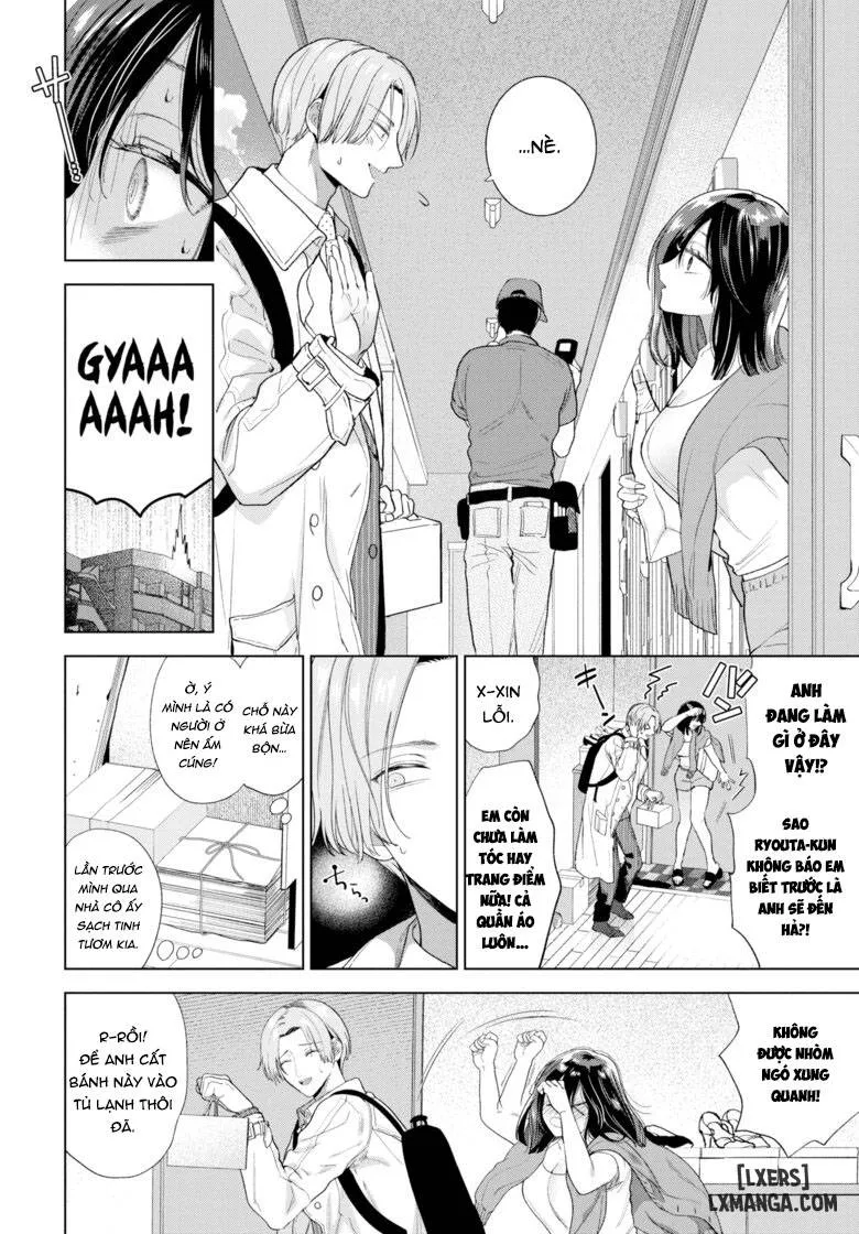 HentaiVN.net - Ảnh 4 - Darashi na Kanojo ♡ - Chap 1
