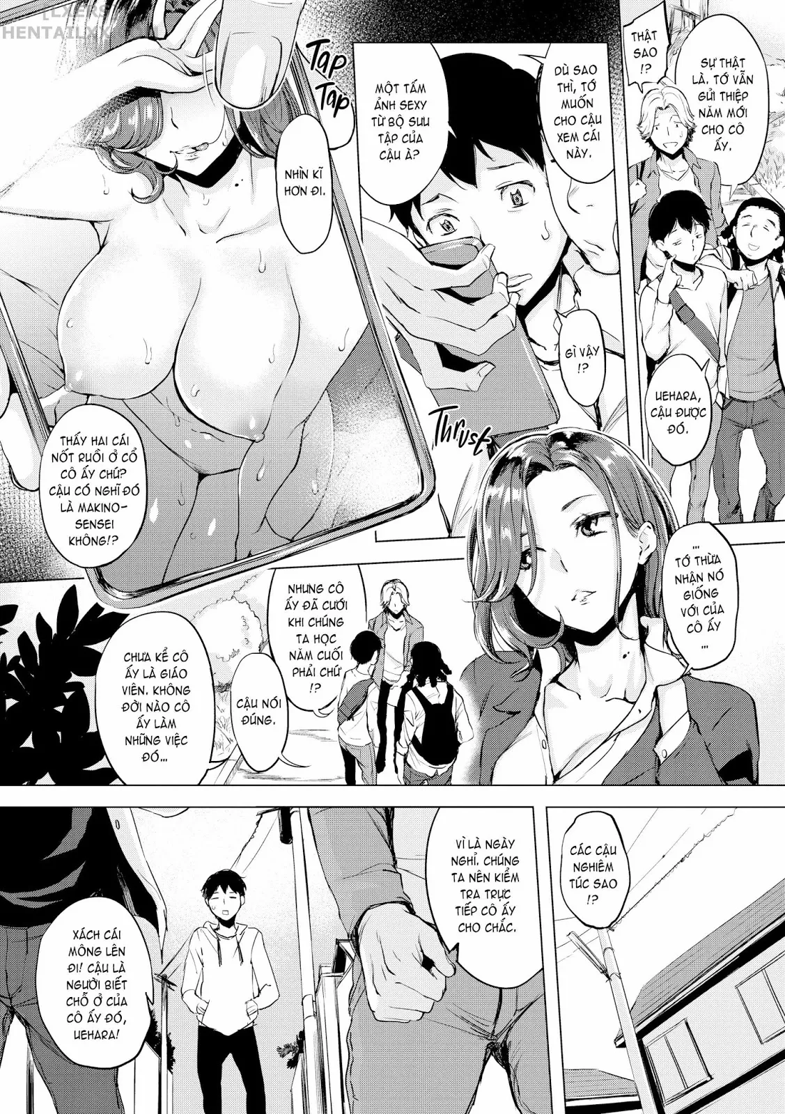 HentaiVN.net - Ảnh 11 - Half-Ripe Cherry [Our Dear Makino-Sensei; Training Yahoo; Tokura-san Loves Cats!; Jun-san Sneaks a Bite; Anxious Tsumiki-chan; Kana-chan Purchase; Tingly Attraction; Hey, Senpai; Pouty Hibiki-chan] - Chap 1 - Our Dear Makino-Sensei