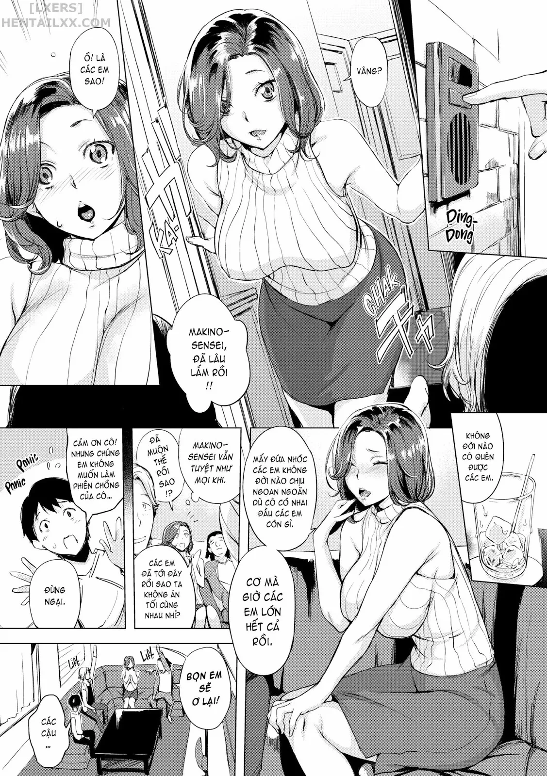 HentaiVN.net - Ảnh 12 - Half-Ripe Cherry [Our Dear Makino-Sensei; Training Yahoo; Tokura-san Loves Cats!; Jun-san Sneaks a Bite; Anxious Tsumiki-chan; Kana-chan Purchase; Tingly Attraction; Hey, Senpai; Pouty Hibiki-chan] - Chap 1 - Our Dear Makino-Sensei