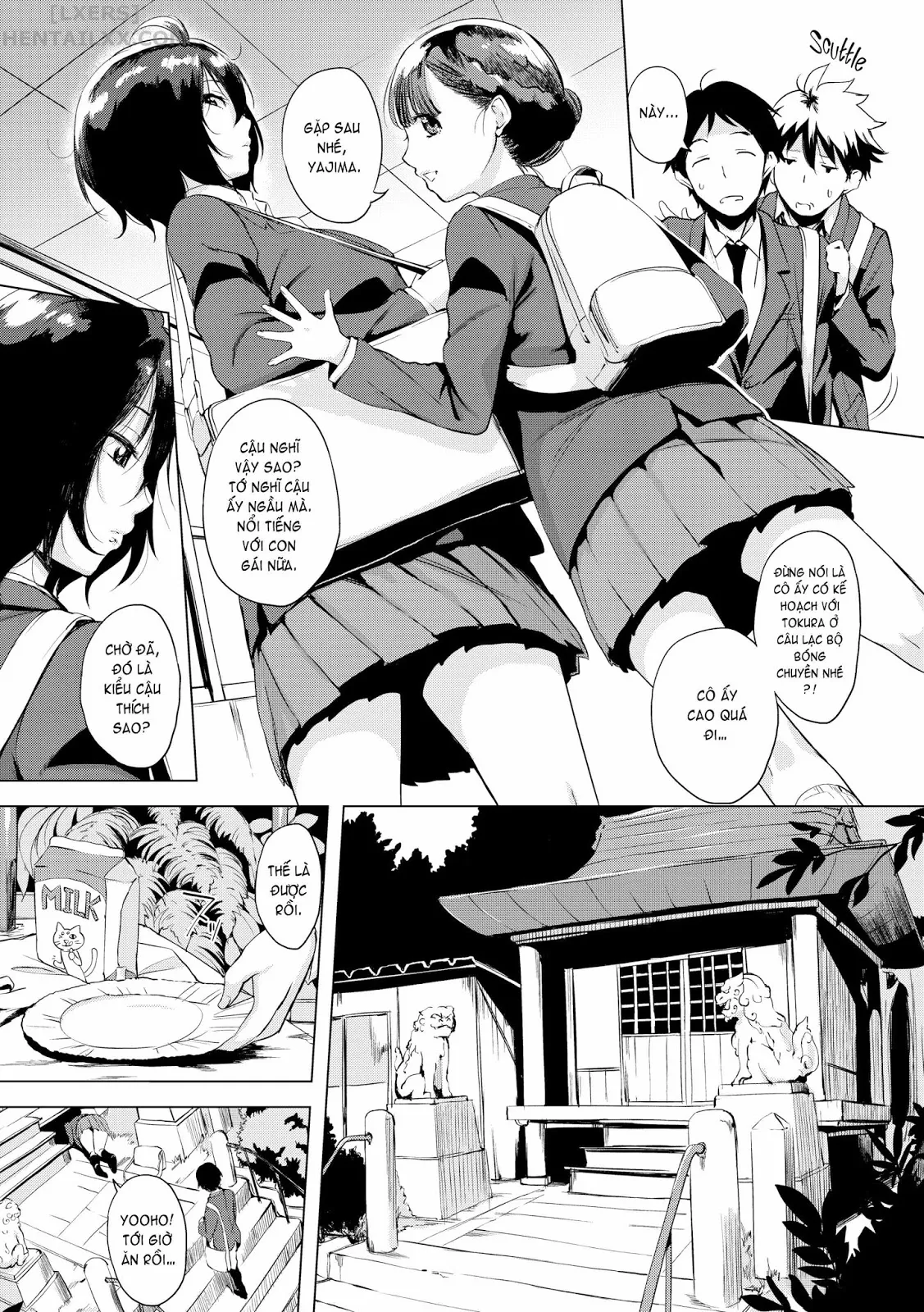 HentaiVN.net - Ảnh 3 - Half-Ripe Cherry [Our Dear Makino-Sensei; Training Yahoo; Tokura-san Loves Cats!; Jun-san Sneaks a Bite; Anxious Tsumiki-chan; Kana-chan Purchase; Tingly Attraction; Hey, Senpai; Pouty Hibiki-chan] - Chap 3 - Tokura-san Loves Cats!