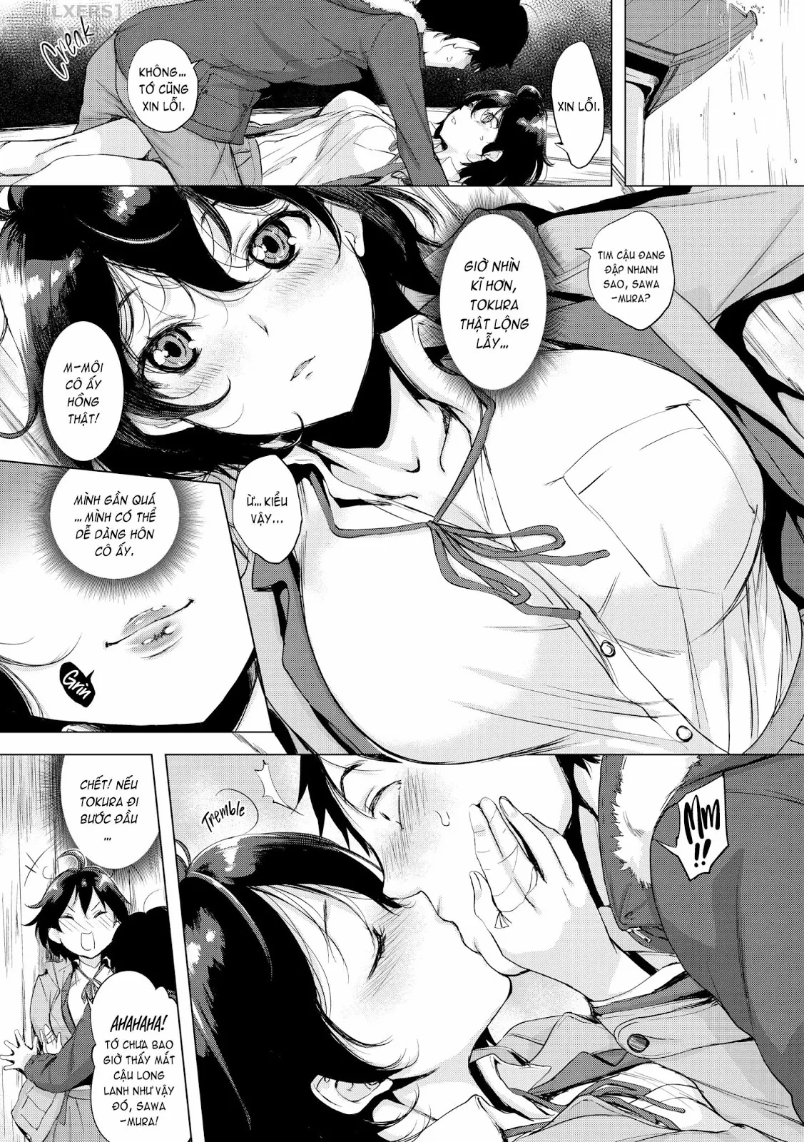HentaiVN.net - Ảnh 8 - Half-Ripe Cherry [Our Dear Makino-Sensei; Training Yahoo; Tokura-san Loves Cats!; Jun-san Sneaks a Bite; Anxious Tsumiki-chan; Kana-chan Purchase; Tingly Attraction; Hey, Senpai; Pouty Hibiki-chan] - Chap 3 - Tokura-san Loves Cats!