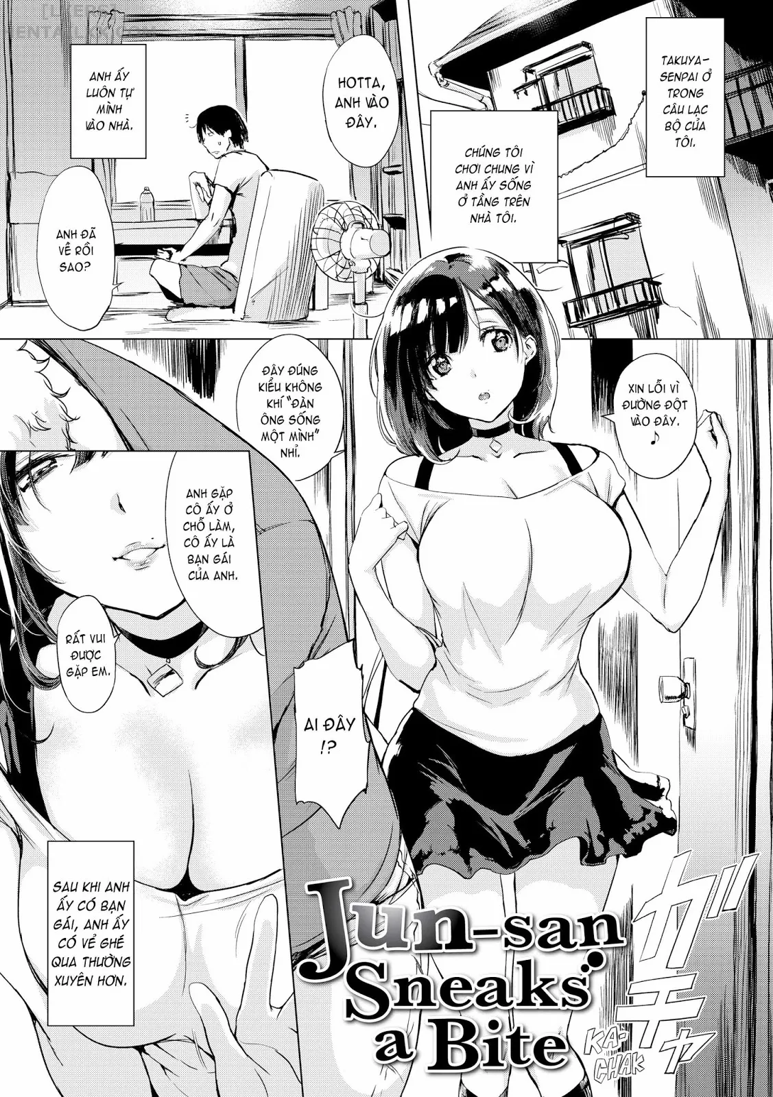 HentaiVN.net - Ảnh 3 - Half-Ripe Cherry [Our Dear Makino-Sensei; Training Yahoo; Tokura-san Loves Cats!; Jun-san Sneaks a Bite; Anxious Tsumiki-chan; Kana-chan Purchase; Tingly Attraction; Hey, Senpai; Pouty Hibiki-chan] - Chap 4 - Jun-san Sneaks a Bite