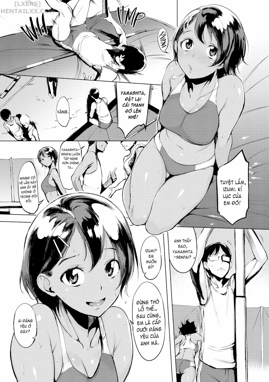 HentaiVN.net - Ảnh 3 - Half-Ripe Cherry [Our Dear Makino-Sensei; Training Yahoo; Tokura-san Loves Cats!; Jun-san Sneaks a Bite; Anxious Tsumiki-chan; Kana-chan Purchase; Tingly Attraction; Hey, Senpai; Pouty Hibiki-chan] - Chap 8 - Hey, Senpai