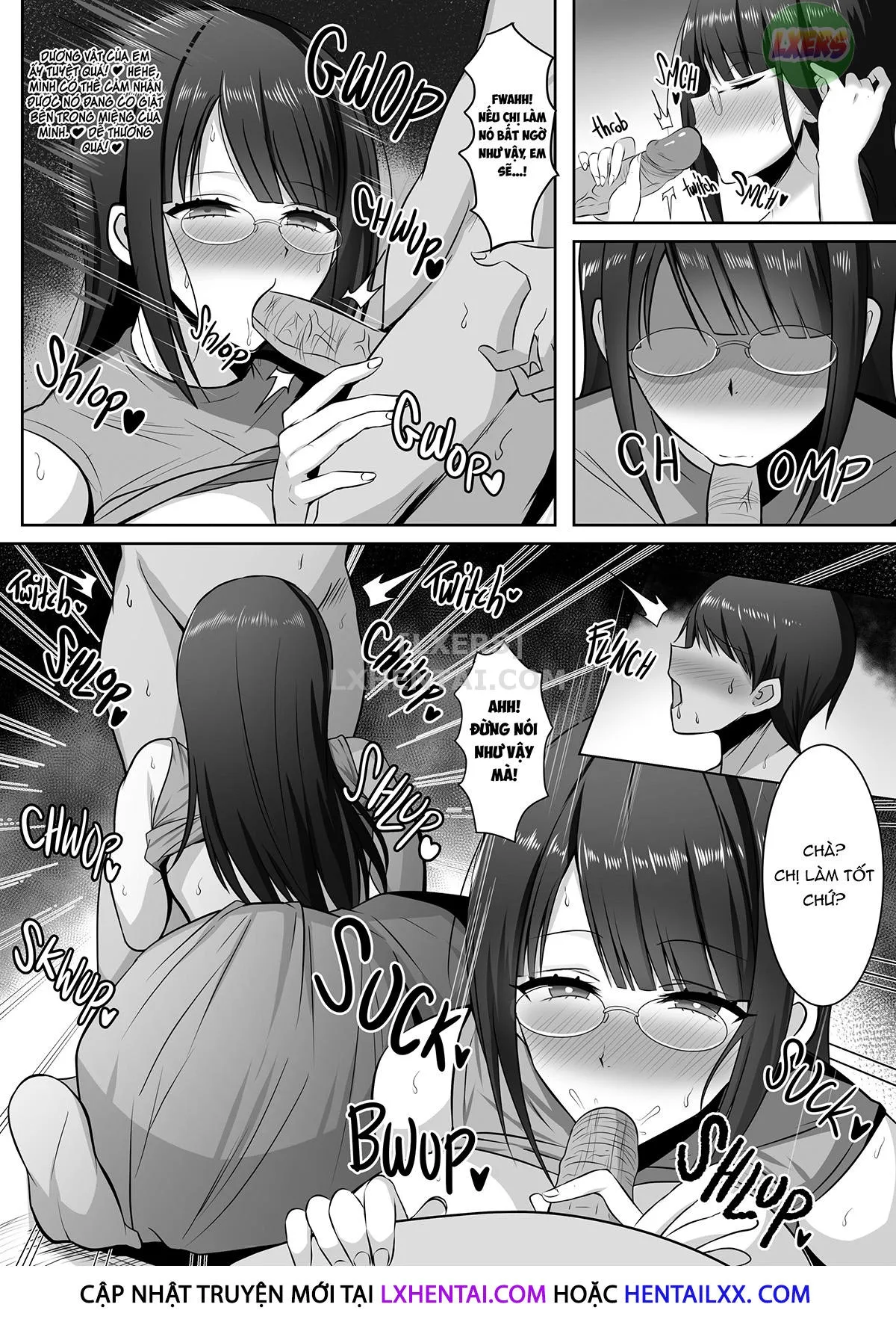 HentaiVN.net - Ảnh 12 - Bóp nát bộ ngực khủng của bà chị gia sư - Oneshot