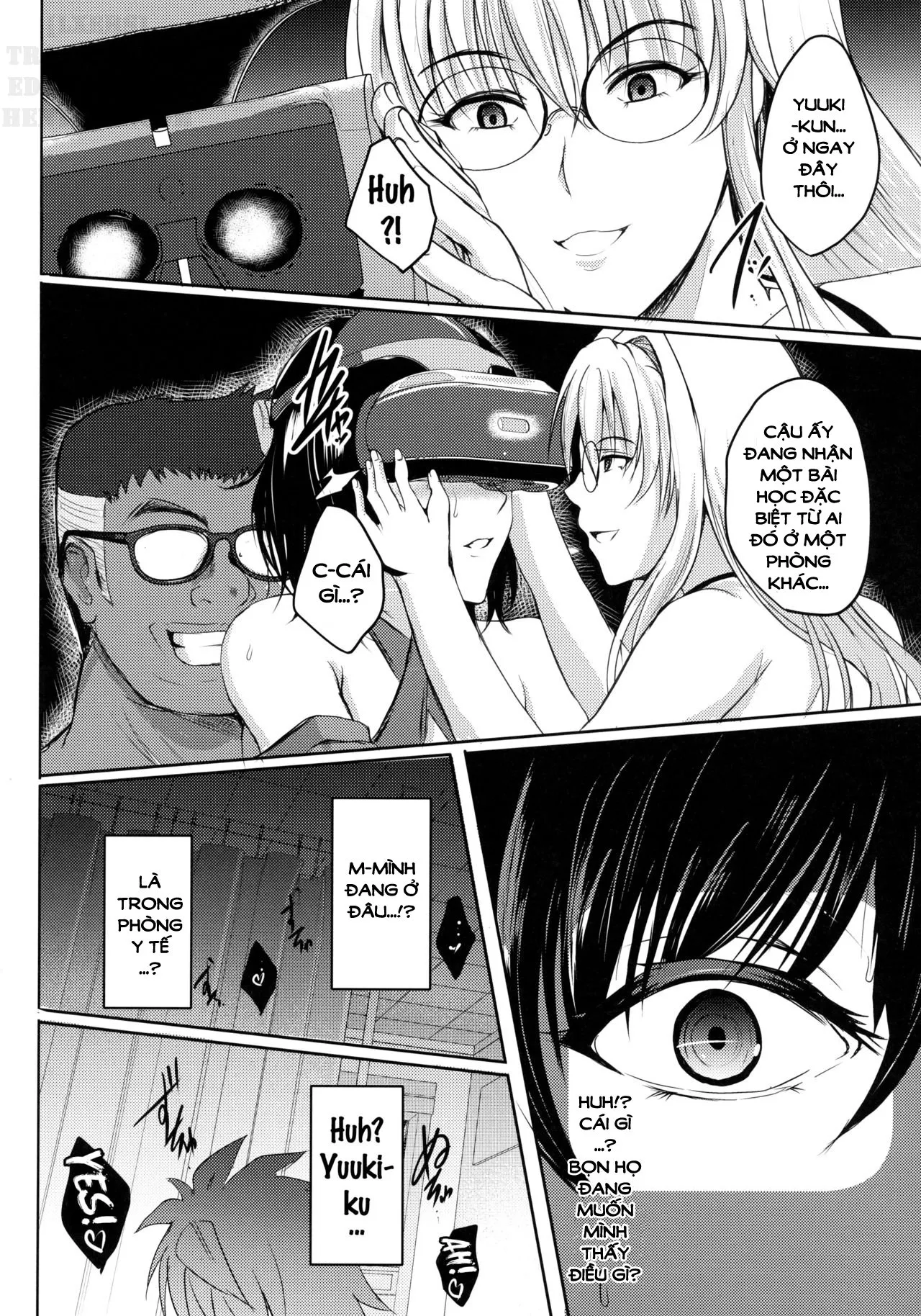 HentaiVN.net - Ảnh 29 - Netorare X VR [~Bakunyuu Hoken Kyoushi O Ninshin Chakushou!~] - Oneshot