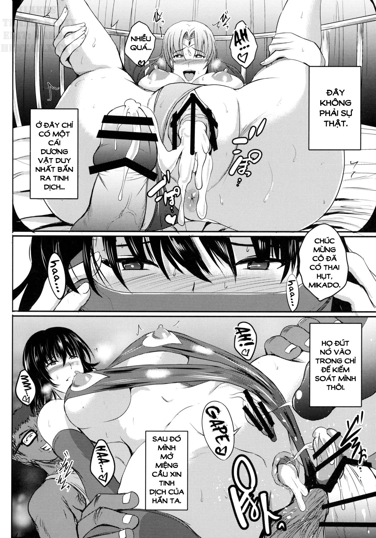 HentaiVN.net - Ảnh 35 - Netorare X VR [~Bakunyuu Hoken Kyoushi O Ninshin Chakushou!~] - Oneshot