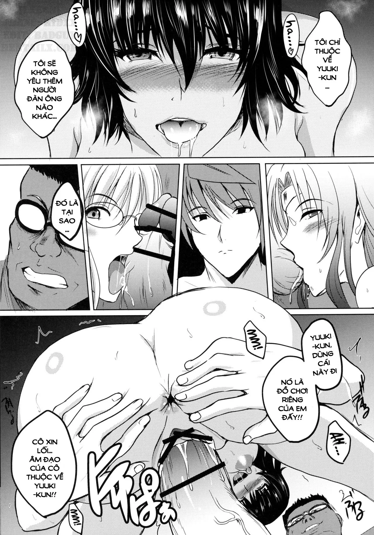 HentaiVN.net - Ảnh 44 - Netorare X VR [~Bakunyuu Hoken Kyoushi O Ninshin Chakushou!~] - Oneshot