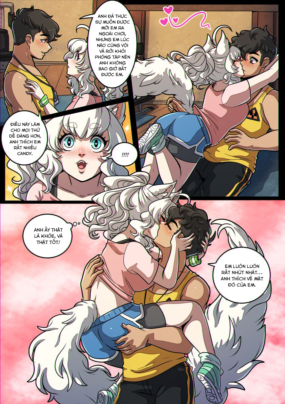 HentaiVN.net - Ảnh 12 - Candy Workout - Oneshot