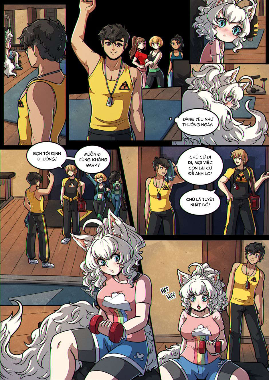 HentaiVN.net - Ảnh 6 - Candy Workout - Oneshot