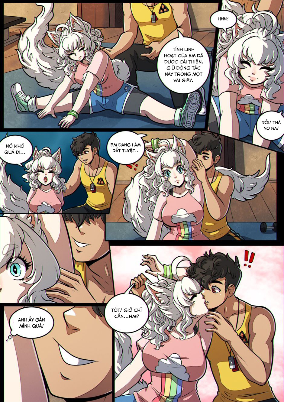 HentaiVN.net - Ảnh 8 - Candy Workout - Oneshot