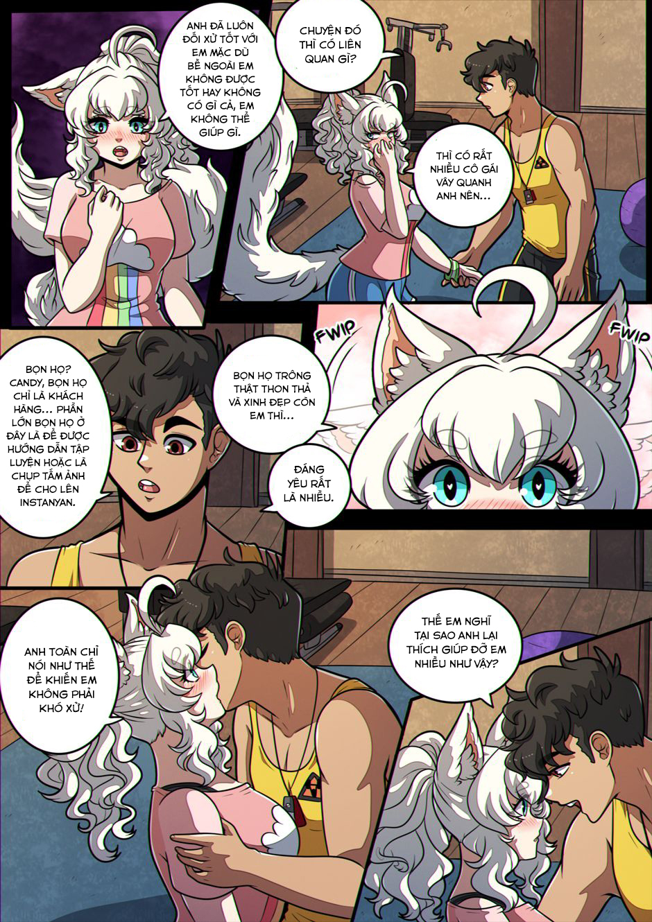 HentaiVN.net - Ảnh 10 - Candy Workout - Oneshot