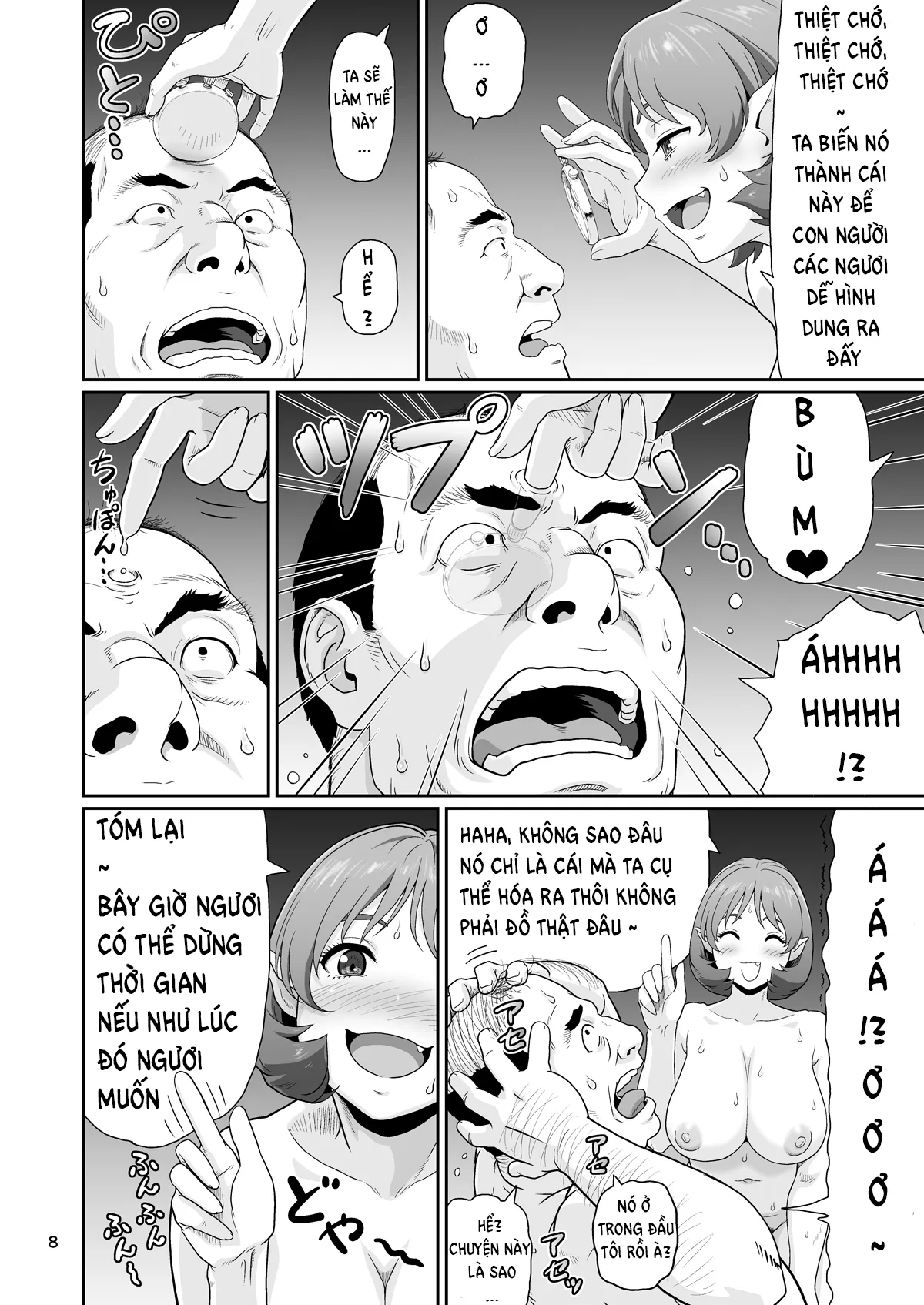 HentaiVN.net - Ảnh 6 - Không có gì tốt khi ngừng đọng thời gian ngoại trừ những điều dâm tà [エロい事以外で時を止めてはダメですよ] - Chap 1