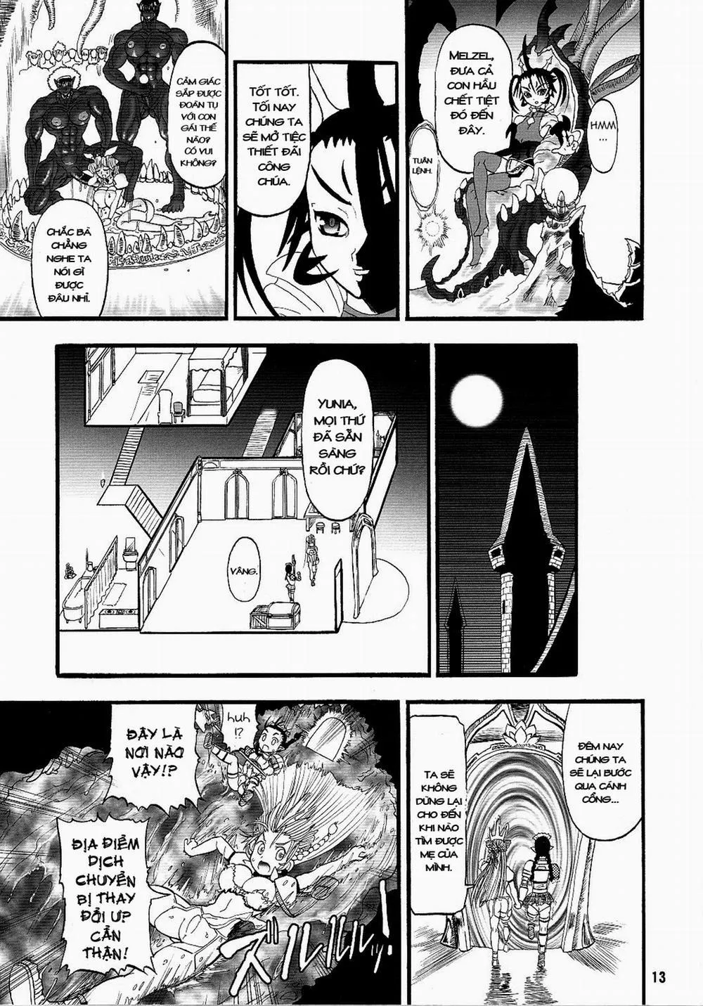 HentaiVN.net - Ảnh 12 - Futari no Meikyuu Oujo I Twin Dungeon Princesses - Chương 1