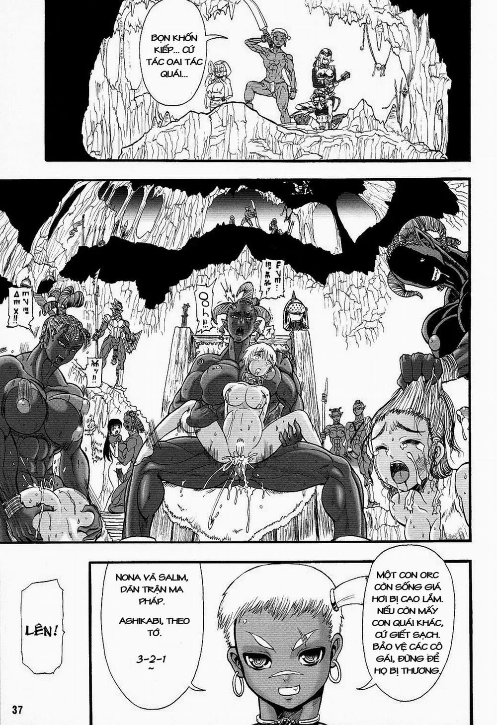 HentaiVN.net - Ảnh 35 - Futari no Meikyuu Oujo I Twin Dungeon Princesses - Chương 1