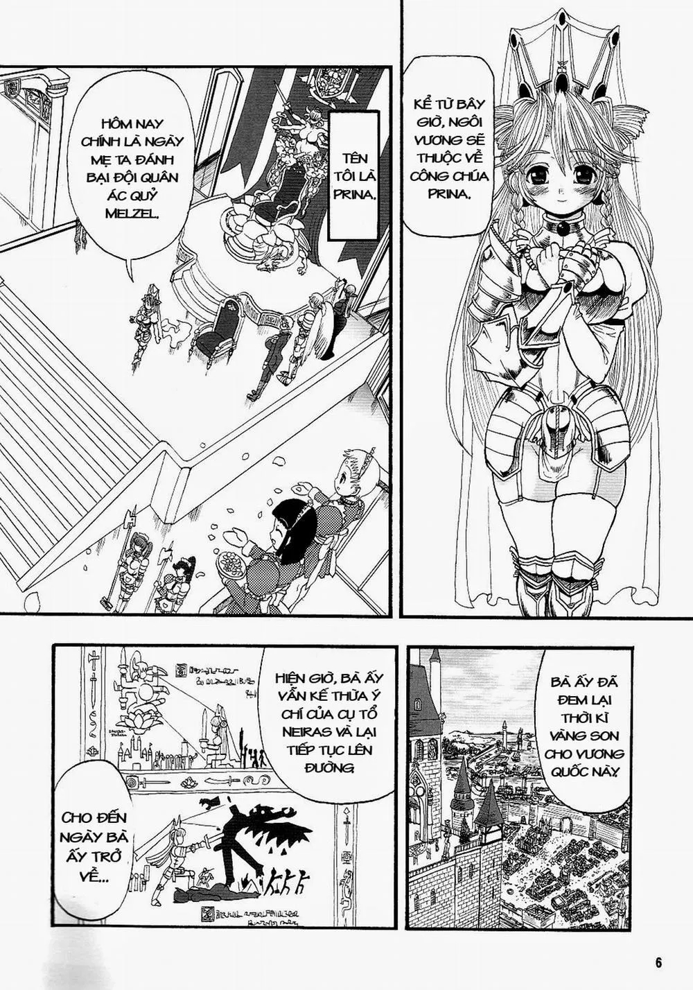HentaiVN.net - Ảnh 5 - Futari no Meikyuu Oujo I Twin Dungeon Princesses - Chương 1