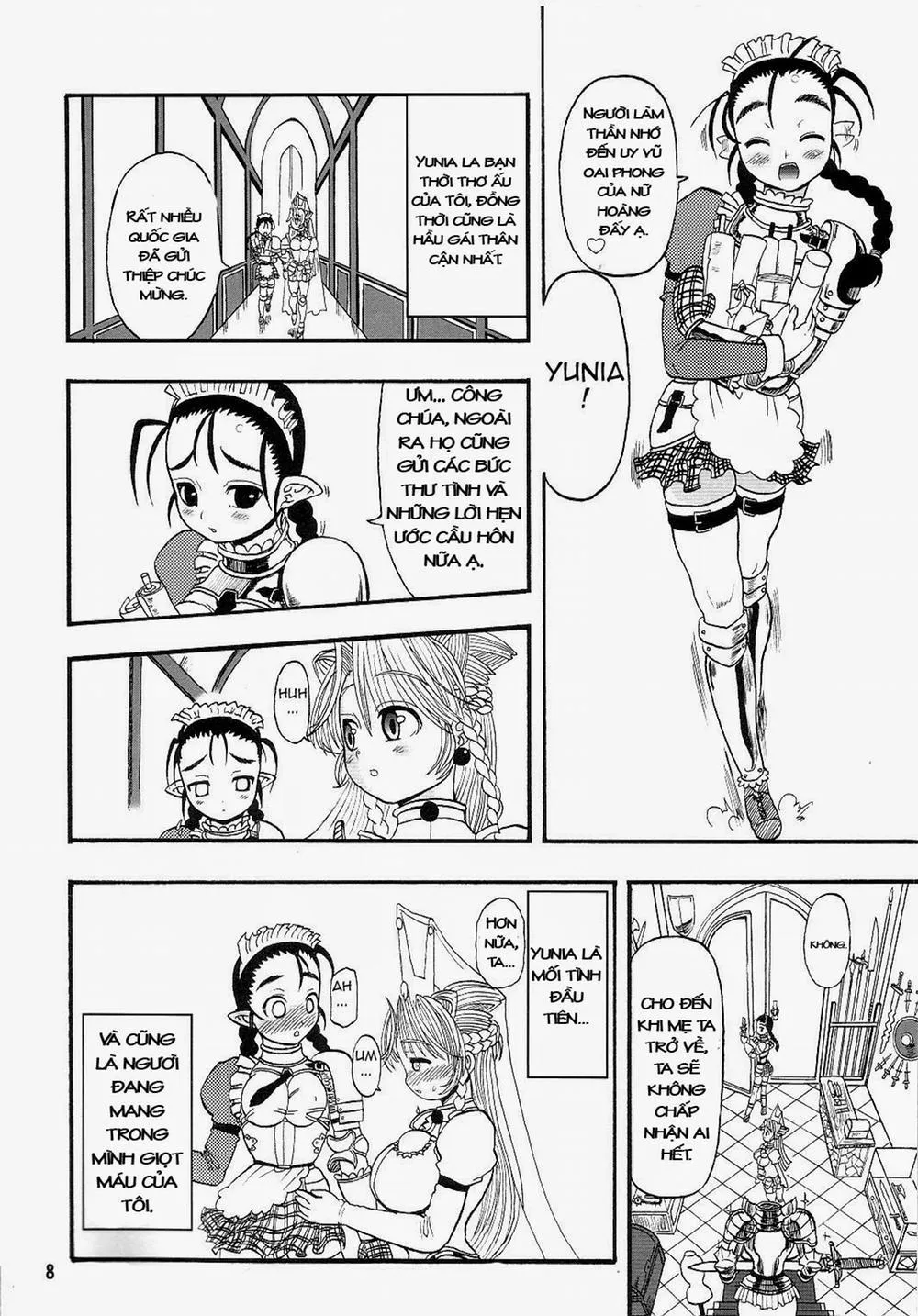 HentaiVN.net - Ảnh 7 - Futari no Meikyuu Oujo I Twin Dungeon Princesses - Chương 1
