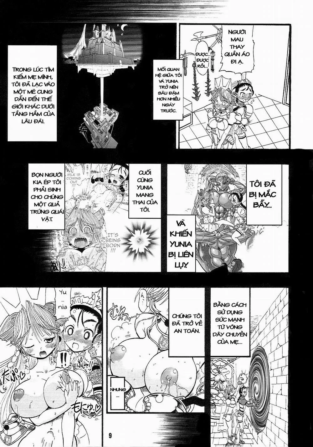 HentaiVN.net - Ảnh 8 - Futari no Meikyuu Oujo I Twin Dungeon Princesses - Chương 1