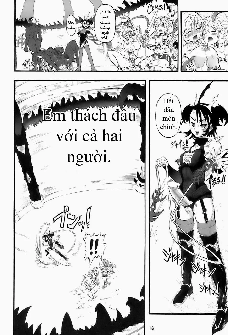 HentaiVN.net - Ảnh 16 - Futari no Meikyuu Oujo I Twin Dungeon Princesses - Chương 2