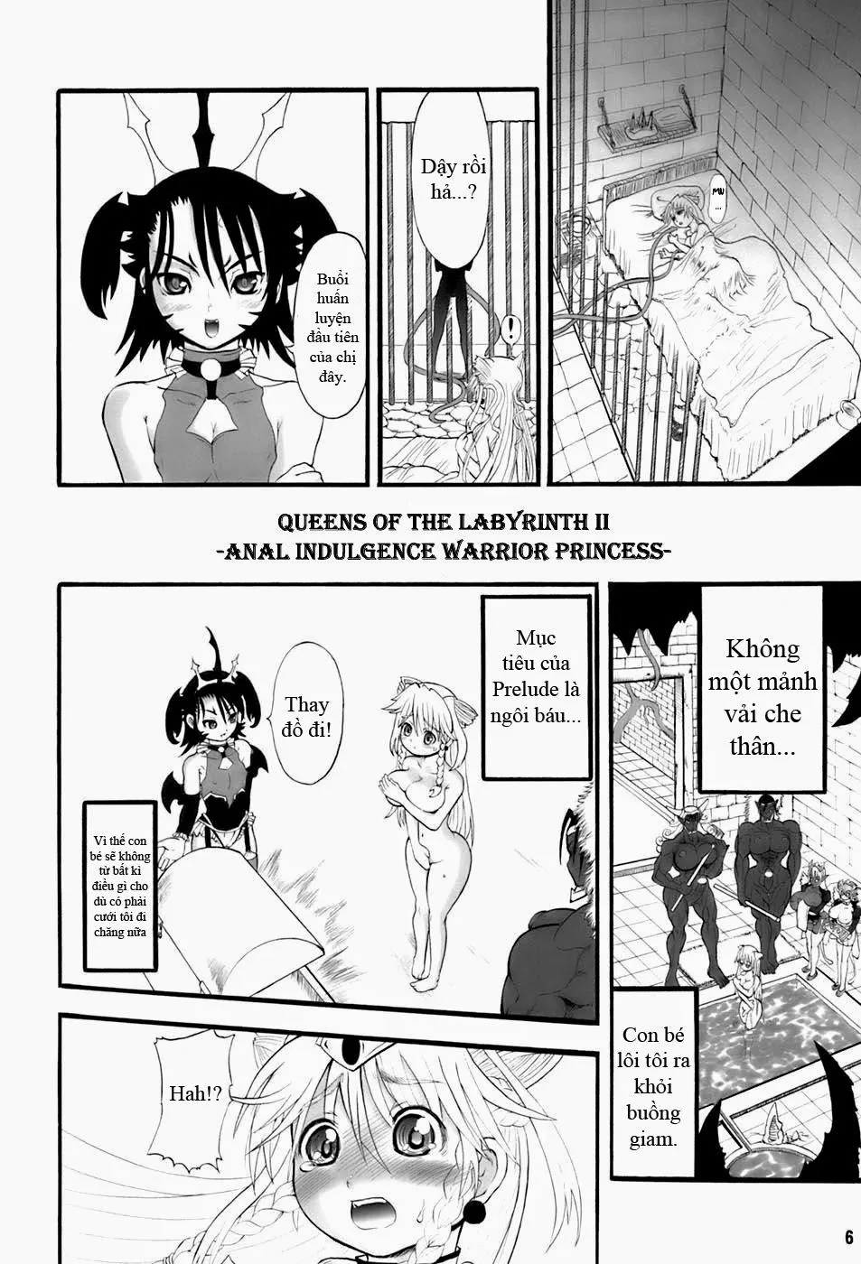 HentaiVN.net - Ảnh 6 - Futari no Meikyuu Oujo I Twin Dungeon Princesses - Chương 2