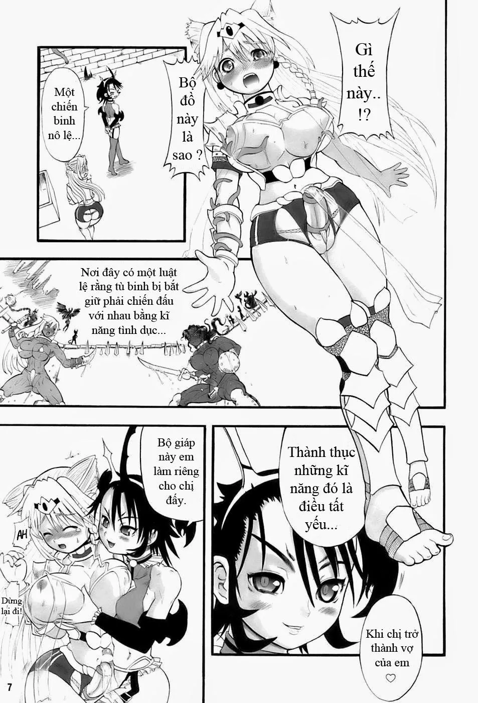 HentaiVN.net - Ảnh 7 - Futari no Meikyuu Oujo I Twin Dungeon Princesses - Chương 2