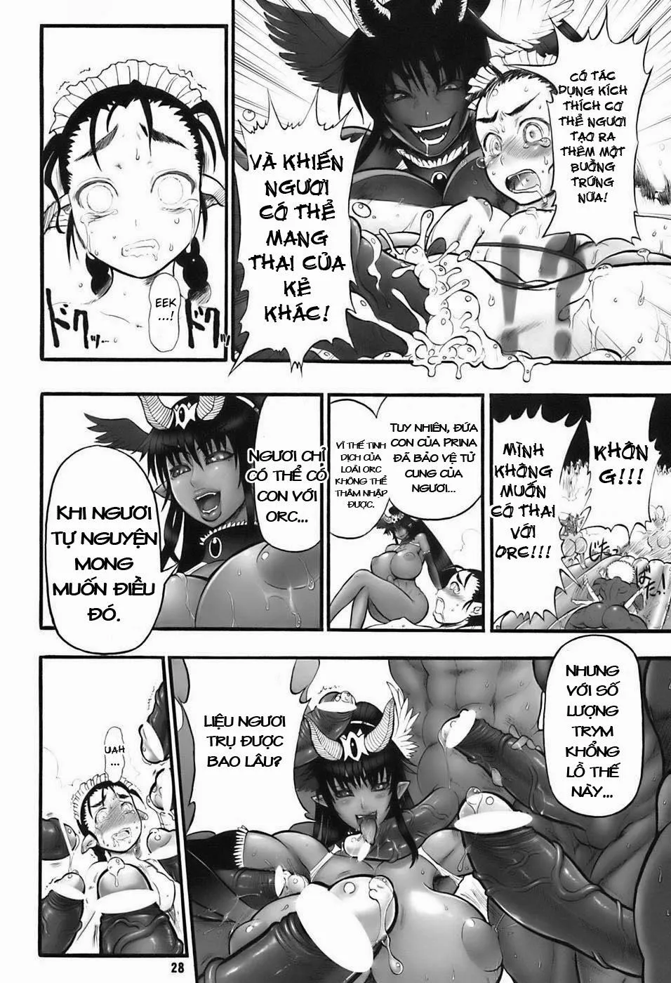 HentaiVN.net - Ảnh 28 - Futari no Meikyuu Oujo I Twin Dungeon Princesses - Chương 3