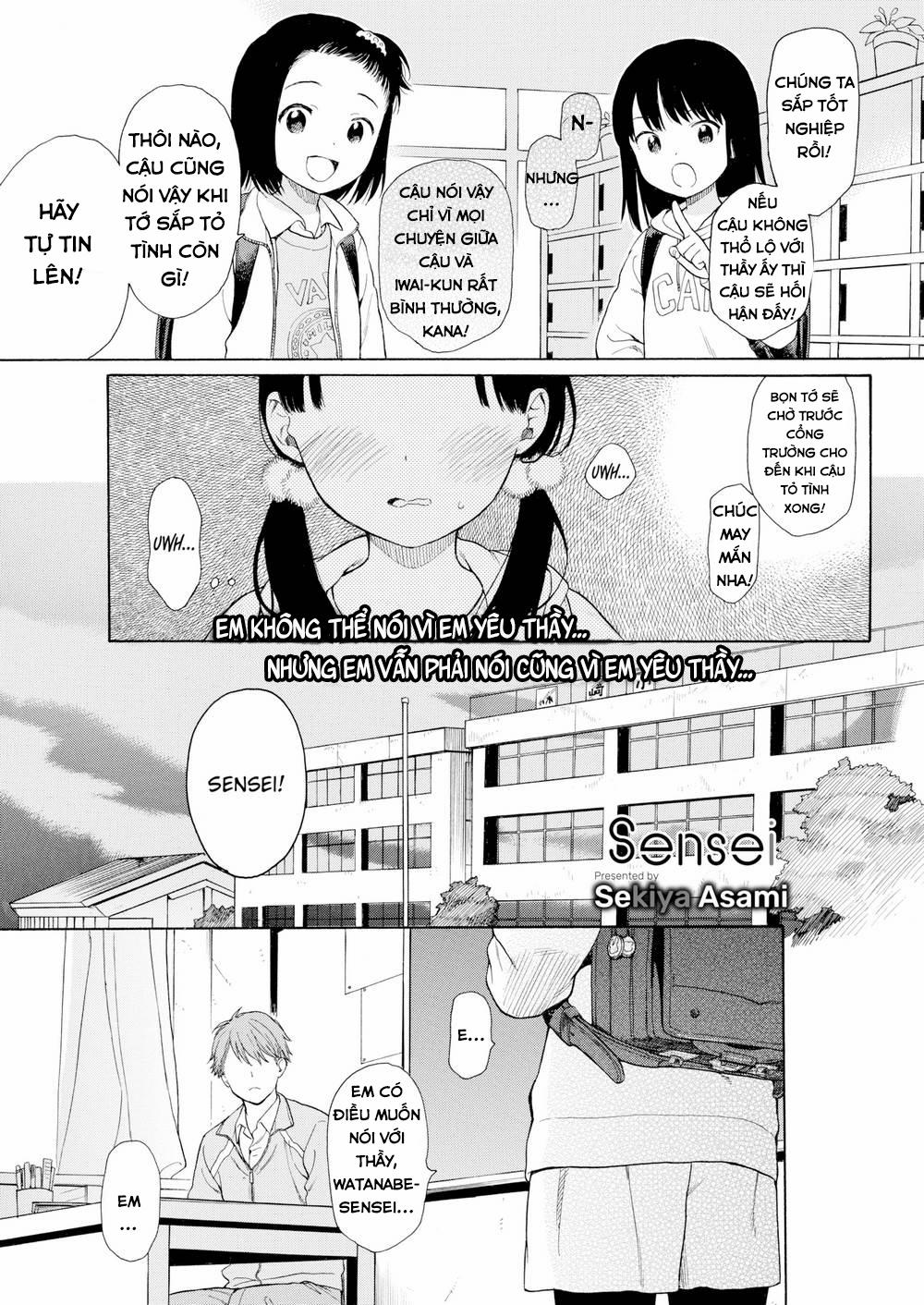 HentaiVN.net - Ảnh 3 - Em yêu thầy [Sensei] - Oneshot