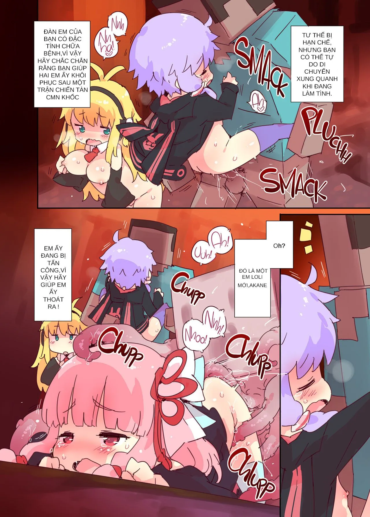HentaiVN.net - Ảnh 8 - M*necraft NSFW MODE [Ecchi Na Minecraft Goannai Bon] - Oneshot