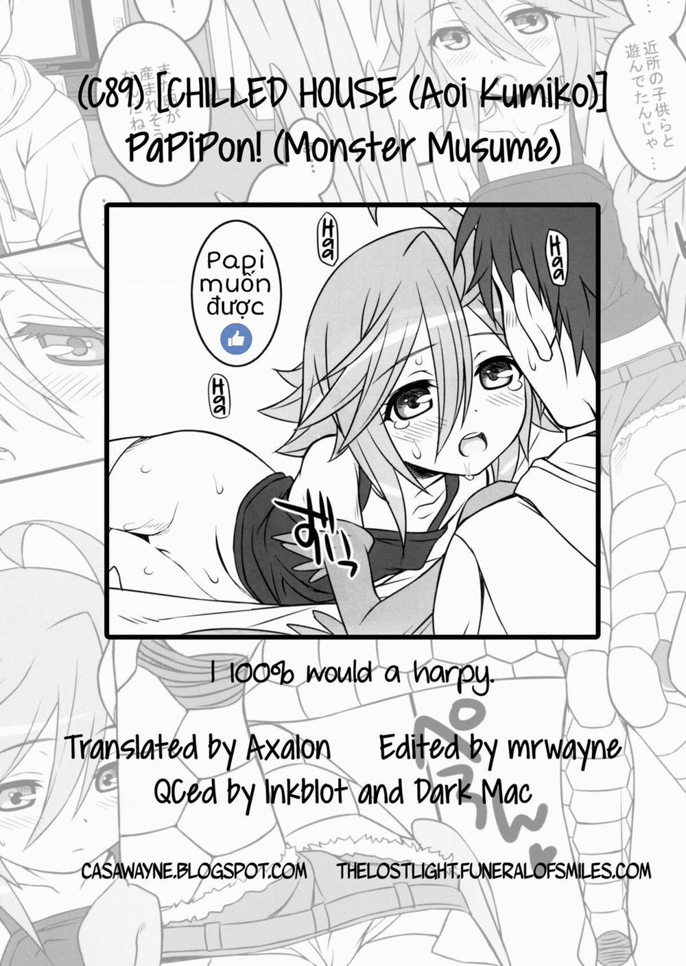 HentaiVN.net - Ảnh 21 - Giúp đỡ pé chim (Monster Musume no Iru Nichijou) [PaPiPon! (Monster Musume no Iru Nichijou)] - Oneshot
