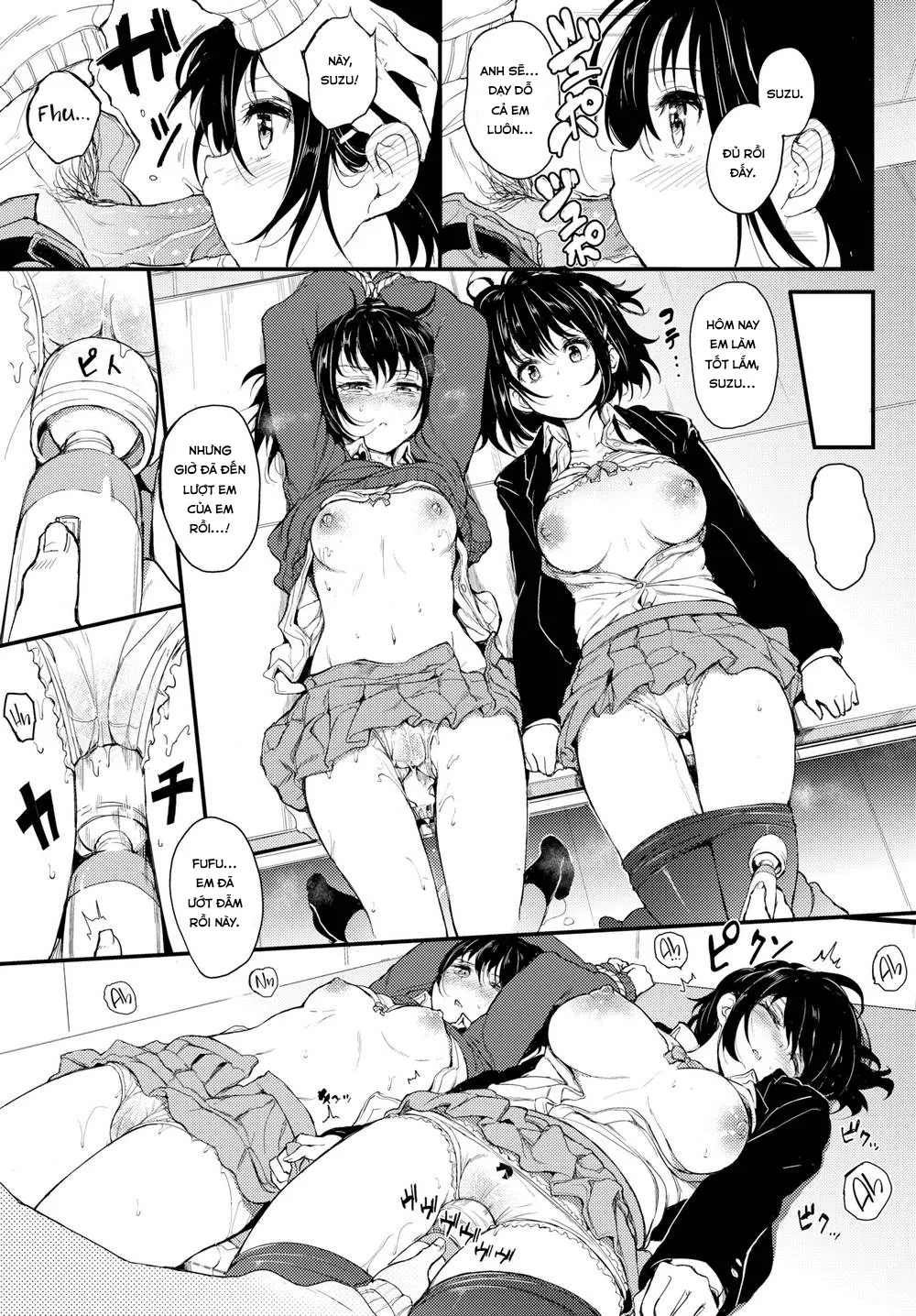 HentaiVN.net - Ảnh 16 - Kaede & Suzu - Oneshot