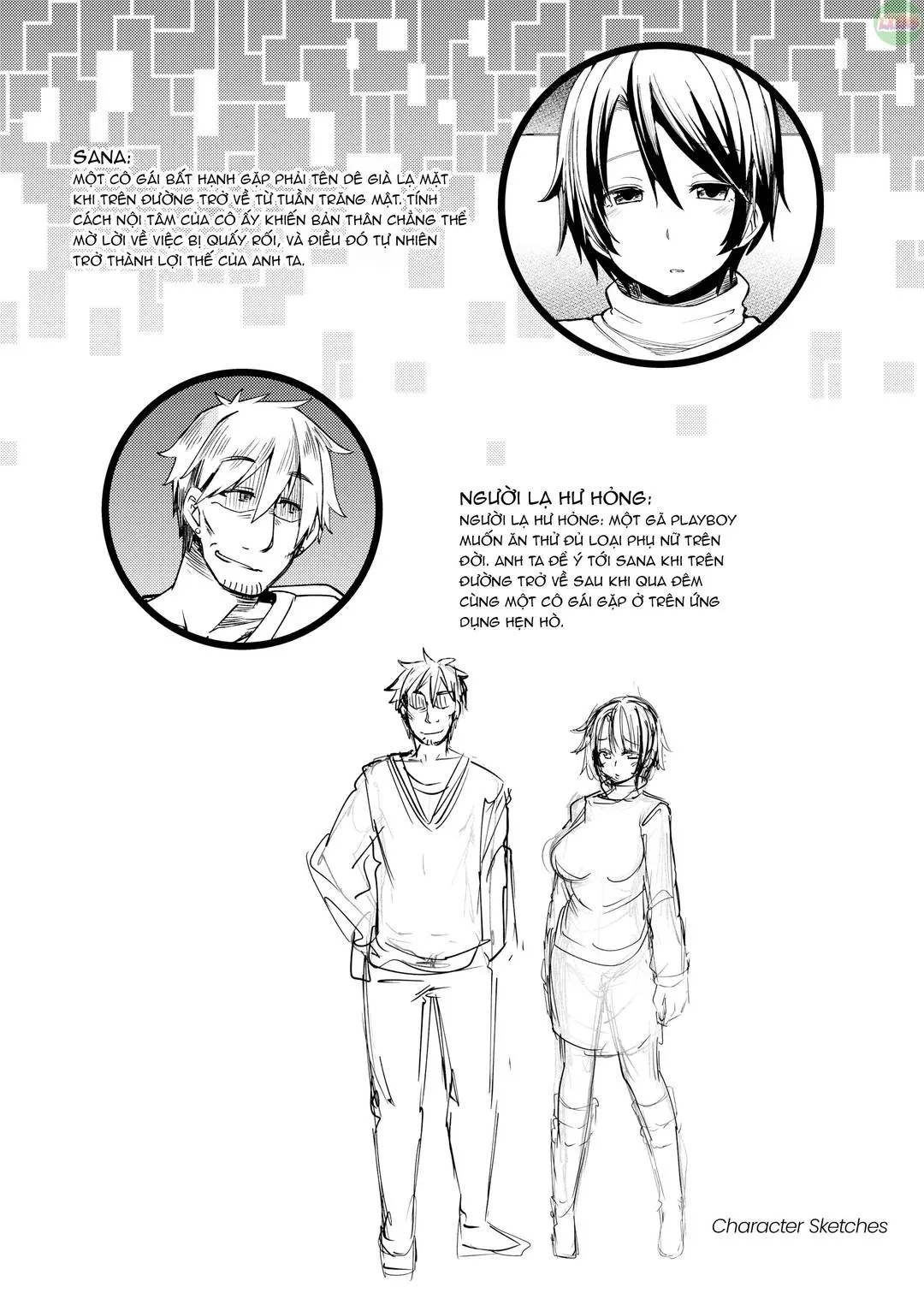 HentaiVN.net - Ảnh 4 - Yakou Bus de Chikan Sarete Netorareta Tsuma - Oneshot