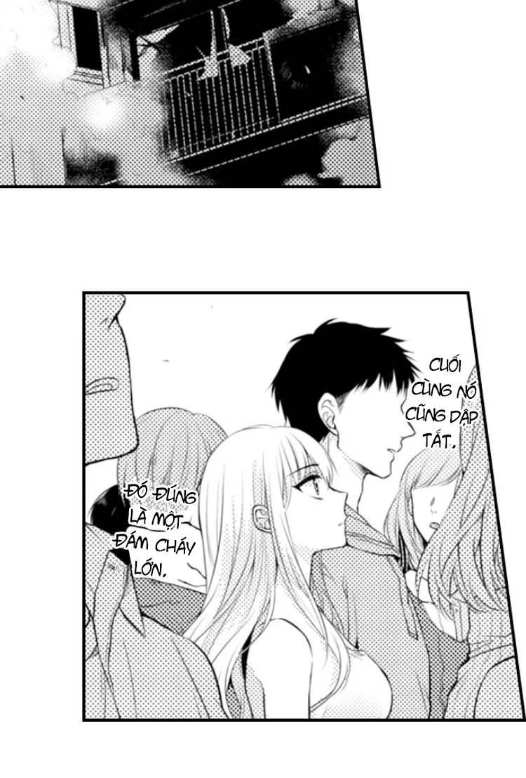 HentaiVN.net - Ảnh 17 - Ngọn lửa trong tầm tay [Fire in His Fingertips: A Flirty Fireman Ravishes Me with His Smoldering Gaze , 指先から本気の熱情～チャラ男消防士はまっすぐな目で私を抱いた] - Chapter 2: Về nhà với anh