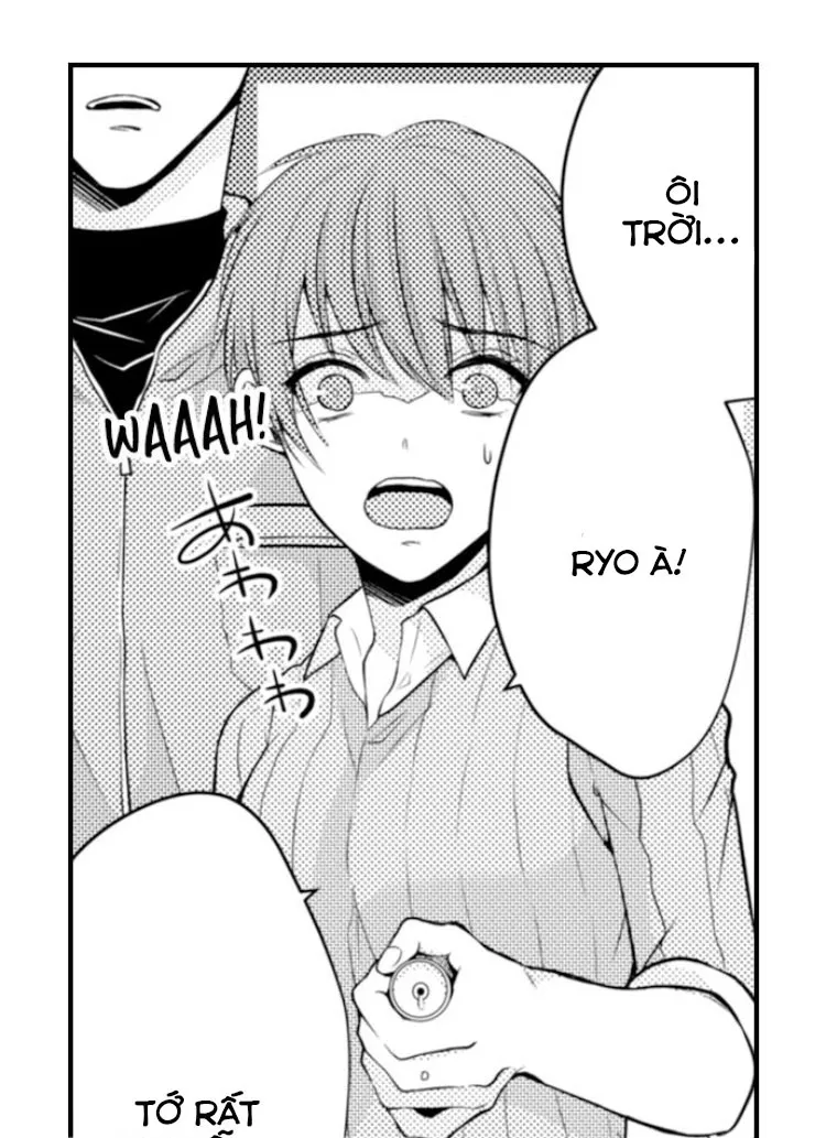 HentaiVN.net - Ảnh 14 - Ngọn lửa trong tầm tay [Fire in His Fingertips: A Flirty Fireman Ravishes Me with His Smoldering Gaze , 指先から本気の熱情～チャラ男消防士はまっすぐな目で私を抱いた] - Chapter 13: Bối rối khi gặp anh