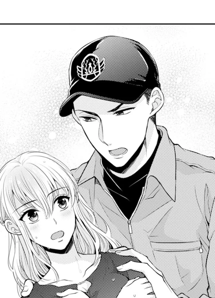 HentaiVN.net - Ảnh 18 - Ngọn lửa trong tầm tay [Fire in His Fingertips: A Flirty Fireman Ravishes Me with His Smoldering Gaze , 指先から本気の熱情～チャラ男消防士はまっすぐな目で私を抱いた] - Chapter 13: Bối rối khi gặp anh
