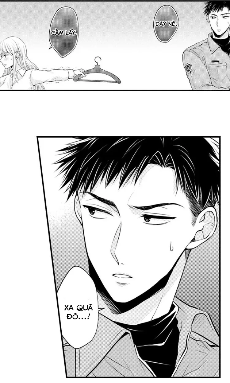 HentaiVN.net - Ảnh 26 - Ngọn lửa trong tầm tay [Fire in His Fingertips: A Flirty Fireman Ravishes Me with His Smoldering Gaze , 指先から本気の熱情～チャラ男消防士はまっすぐな目で私を抱いた] - Chapter 13: Bối rối khi gặp anh