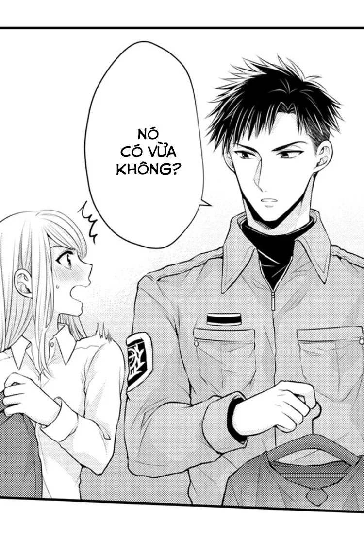 HentaiVN.net - Ảnh 31 - Ngọn lửa trong tầm tay [Fire in His Fingertips: A Flirty Fireman Ravishes Me with His Smoldering Gaze , 指先から本気の熱情～チャラ男消防士はまっすぐな目で私を抱いた] - Chapter 13: Bối rối khi gặp anh