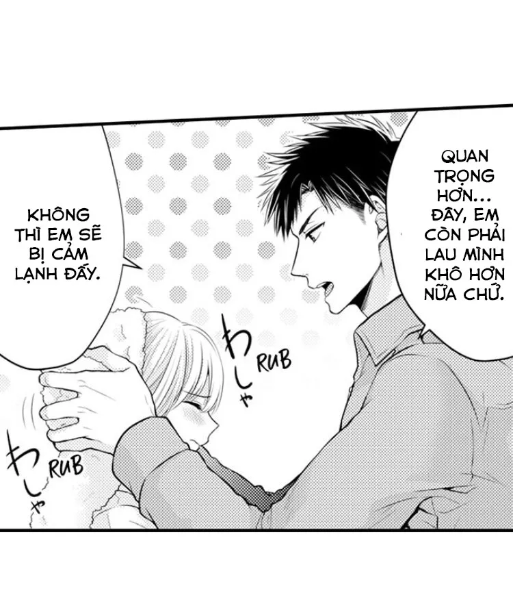 HentaiVN.net - Ảnh 33 - Ngọn lửa trong tầm tay [Fire in His Fingertips: A Flirty Fireman Ravishes Me with His Smoldering Gaze , 指先から本気の熱情～チャラ男消防士はまっすぐな目で私を抱いた] - Chapter 13: Bối rối khi gặp anh