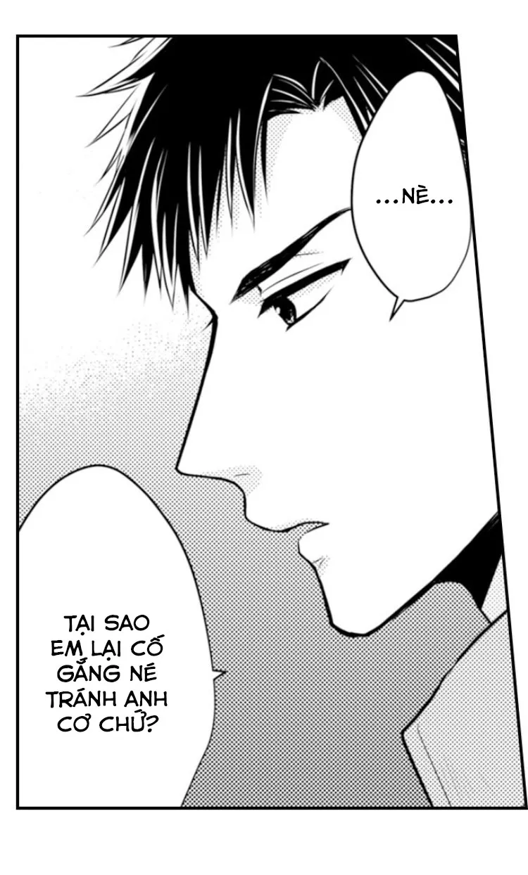 HentaiVN.net - Ảnh 36 - Ngọn lửa trong tầm tay [Fire in His Fingertips: A Flirty Fireman Ravishes Me with His Smoldering Gaze , 指先から本気の熱情～チャラ男消防士はまっすぐな目で私を抱いた] - Chapter 13: Bối rối khi gặp anh