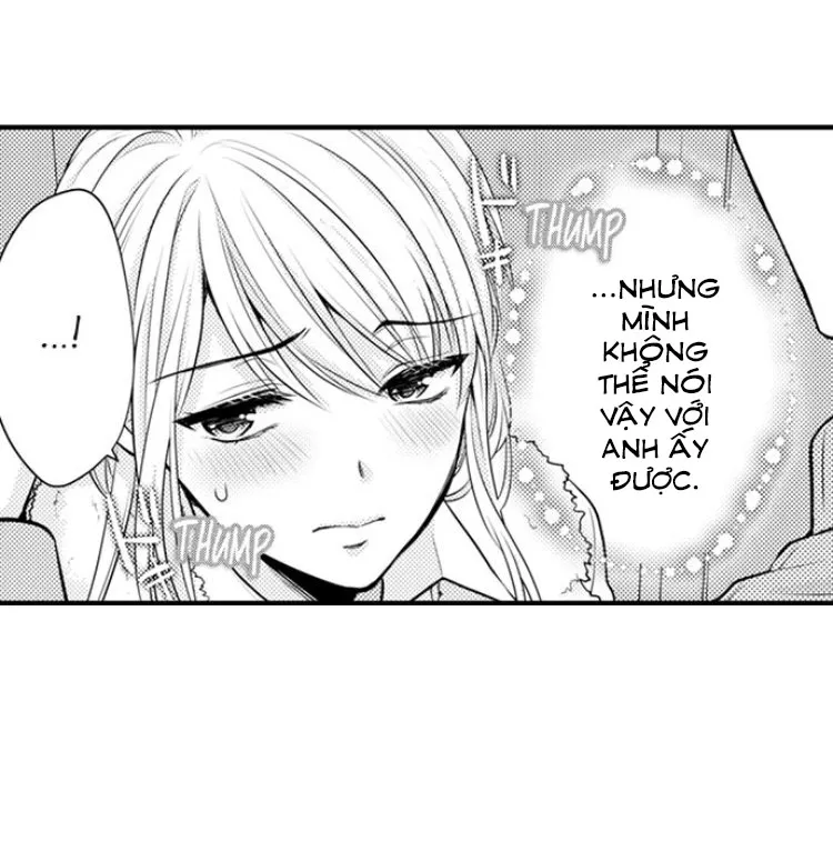 HentaiVN.net - Ảnh 42 - Ngọn lửa trong tầm tay [Fire in His Fingertips: A Flirty Fireman Ravishes Me with His Smoldering Gaze , 指先から本気の熱情～チャラ男消防士はまっすぐな目で私を抱いた] - Chapter 13: Bối rối khi gặp anh
