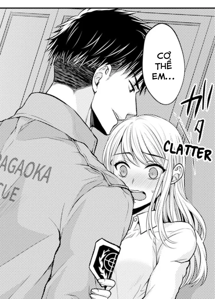 HentaiVN.net - Ảnh 49 - Ngọn lửa trong tầm tay [Fire in His Fingertips: A Flirty Fireman Ravishes Me with His Smoldering Gaze , 指先から本気の熱情～チャラ男消防士はまっすぐな目で私を抱いた] - Chapter 13: Bối rối khi gặp anh