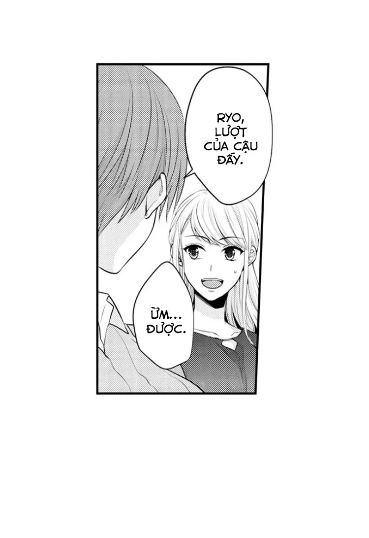 HentaiVN.net - Ảnh 9 - Ngọn lửa trong tầm tay [Fire in His Fingertips: A Flirty Fireman Ravishes Me with His Smoldering Gaze , 指先から本気の熱情～チャラ男消防士はまっすぐな目で私を抱いた] - Chapter 13: Bối rối khi gặp anh